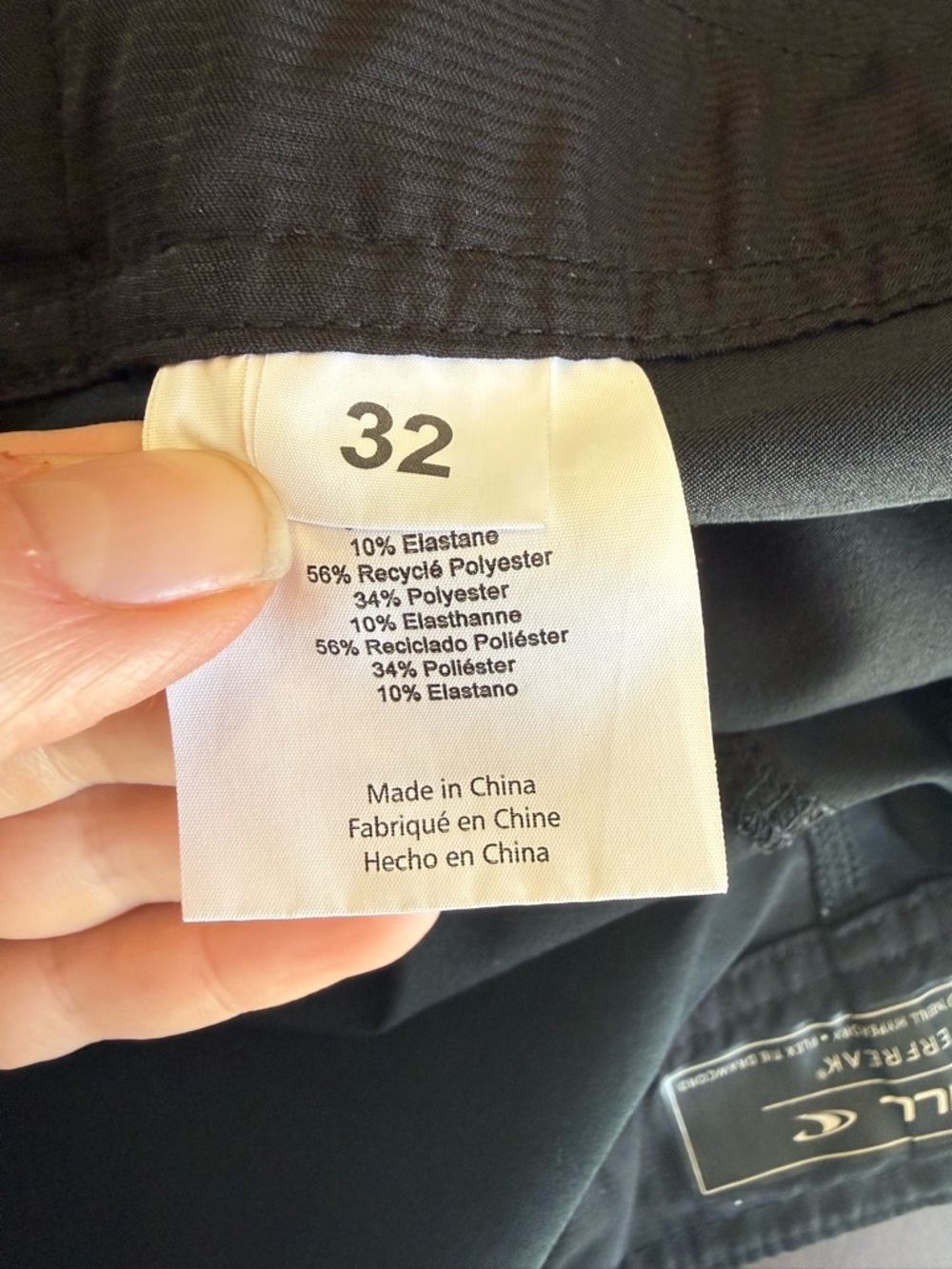 O'Neill Men’s Black Swim Board Shorts Contrast Seams Drawstring Pockets Size 32 - Picture 9 of 10